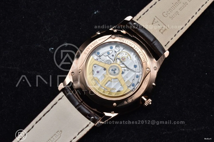 Strap Edition RG on White Thin Leather Best Brown Dial Ultra Master Moon APSF Super 1:1 SA925 Clone 0502